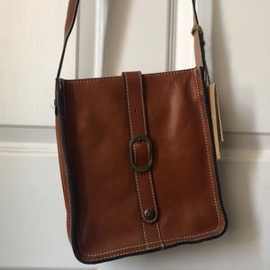 PATRICIA NASH 100% Italian leather crossbody bag